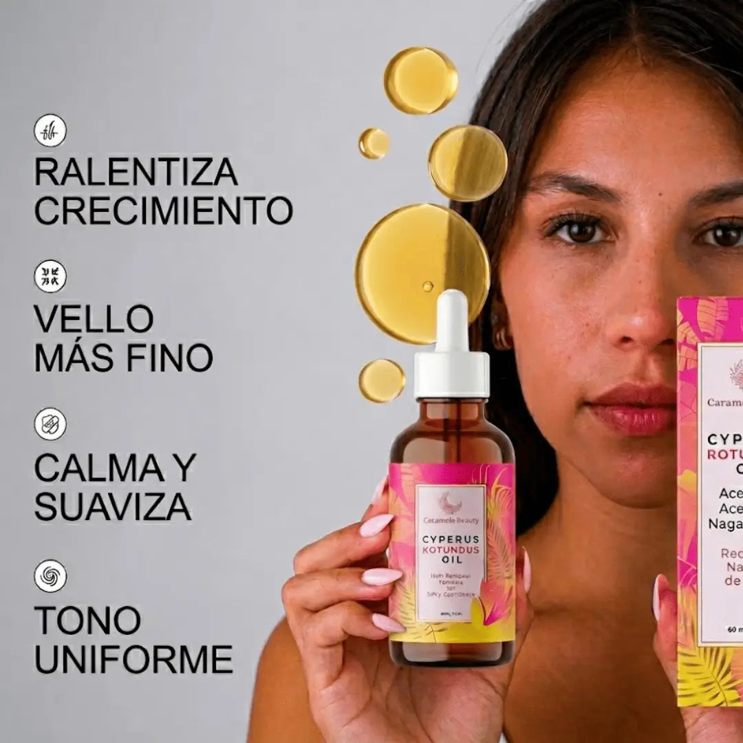 Cyperus Rotundus Oil – Tu piel deseada, sin esfuerzo diario