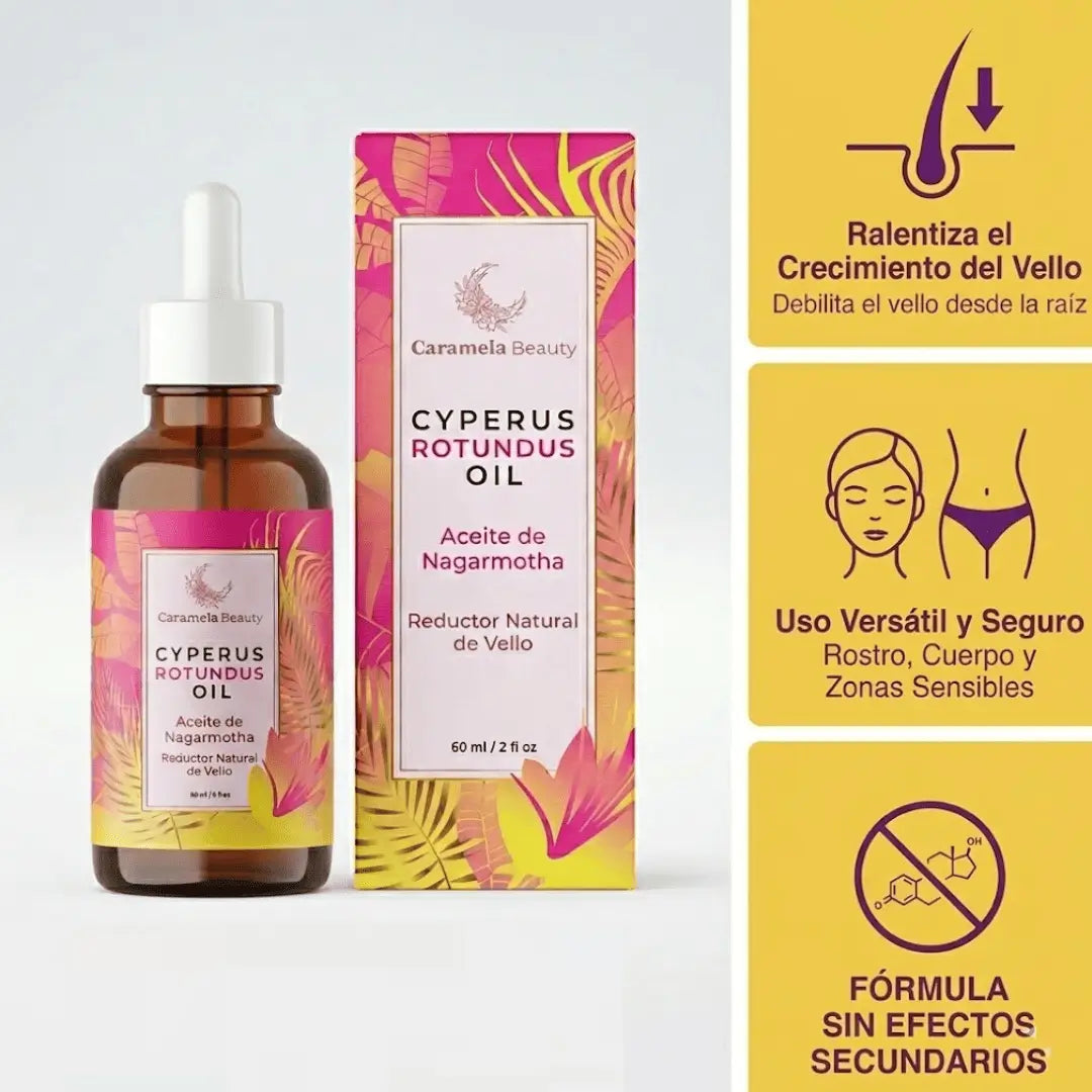 Cyperus Rotundus Oil – Tu piel deseada, sin esfuerzo diario